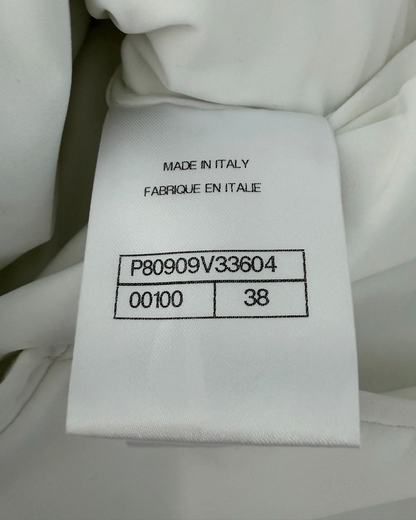 Chanel 26C Crystal Button Swimwear White FR 38