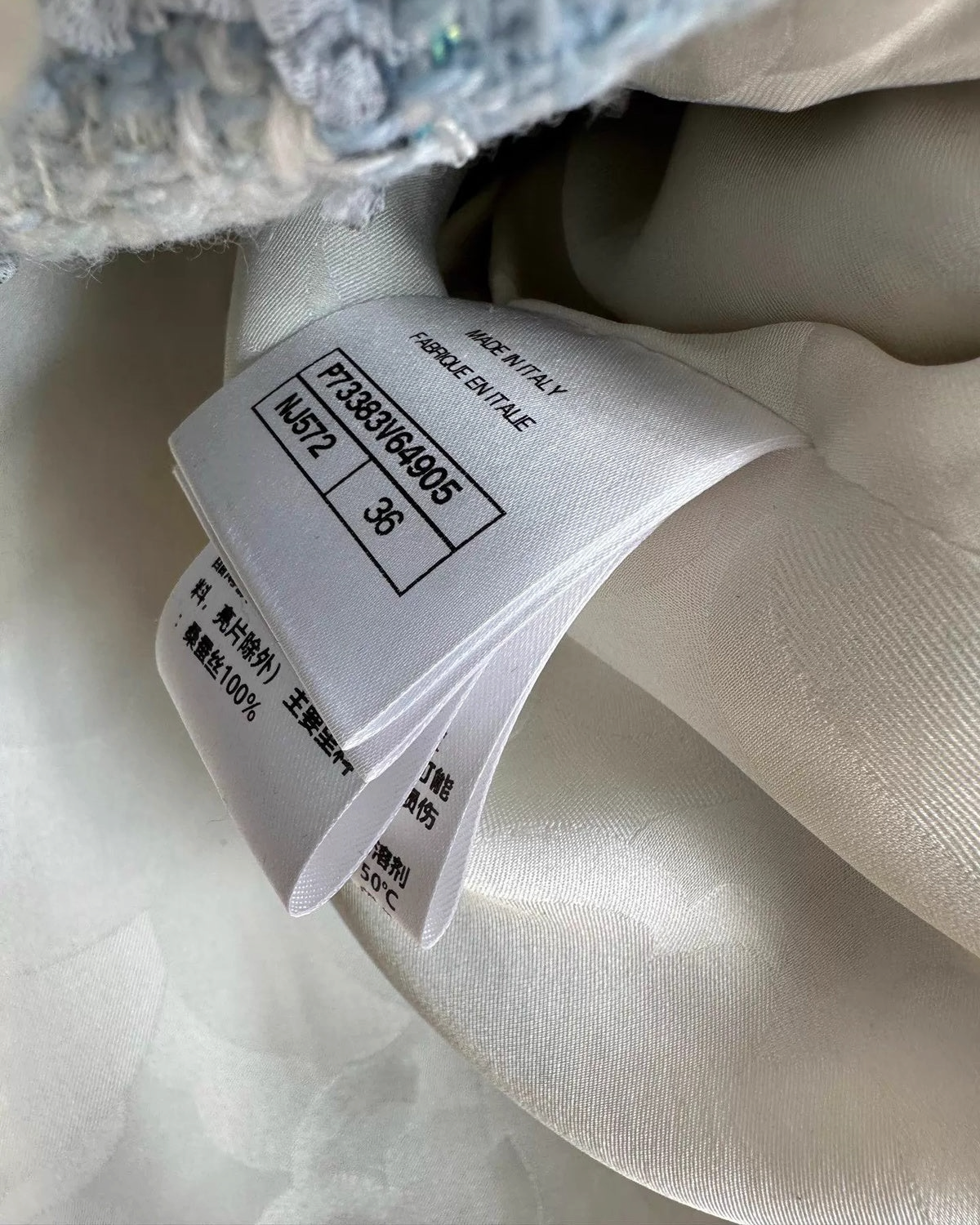 Chanel 22B Plaid Tweed Jacket