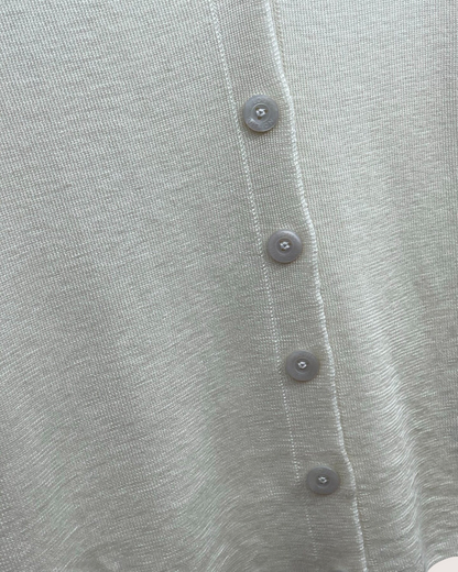 Louis Vuitton Cashmere V-Neck Cardigan White FR 36