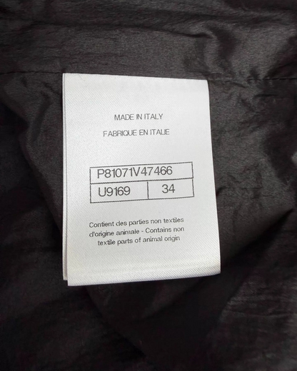 Chanel 26M Coco Beach Hooded Vest Black, Beige/Ecru FR 34