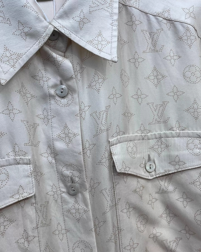 Louis Vuitton Monogram Silk Shirt - view 5