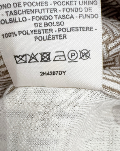 Hermès Tweed Jacket Beige/Ecru, Grey, Yellow FR 40