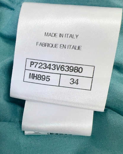 Chanel Tweed Shorts Blue, White FR 34