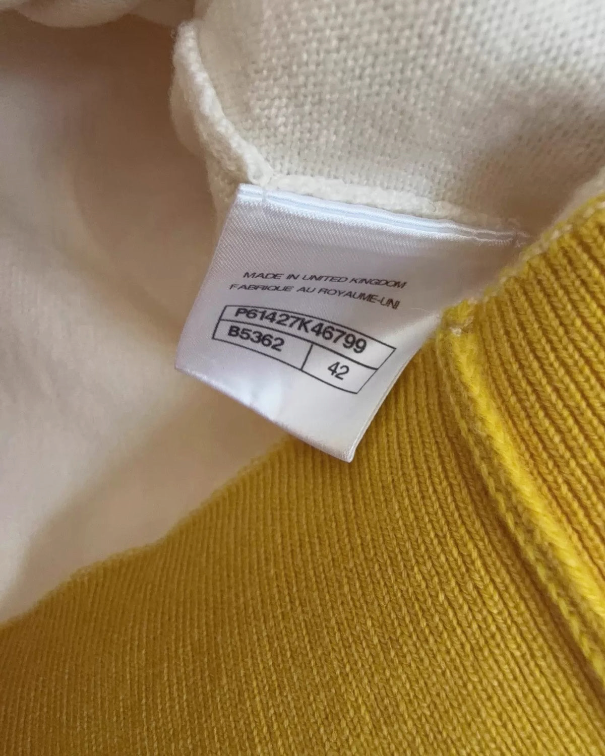 Chanel 19S Logo Cashmere Cardigan - view 5