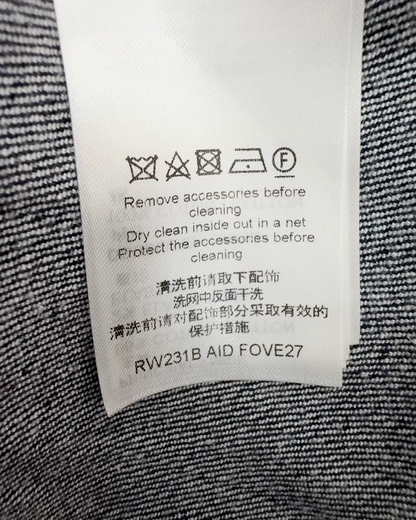 Louis Vuitton Denim Jacket Blue FR 36