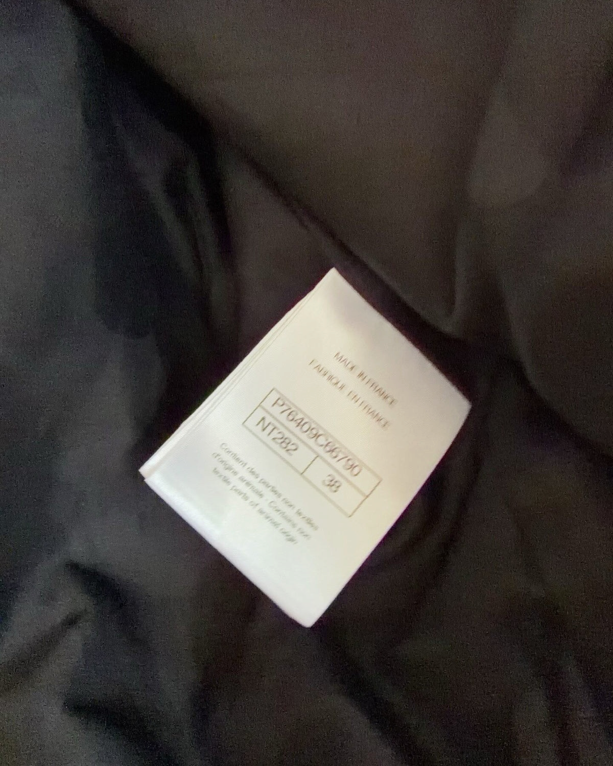 Chanel 24C Logo Cropped Jacket Black, Pink FR 38