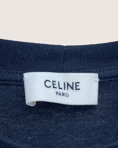 Celine Paris T-Shirt Black FR 34