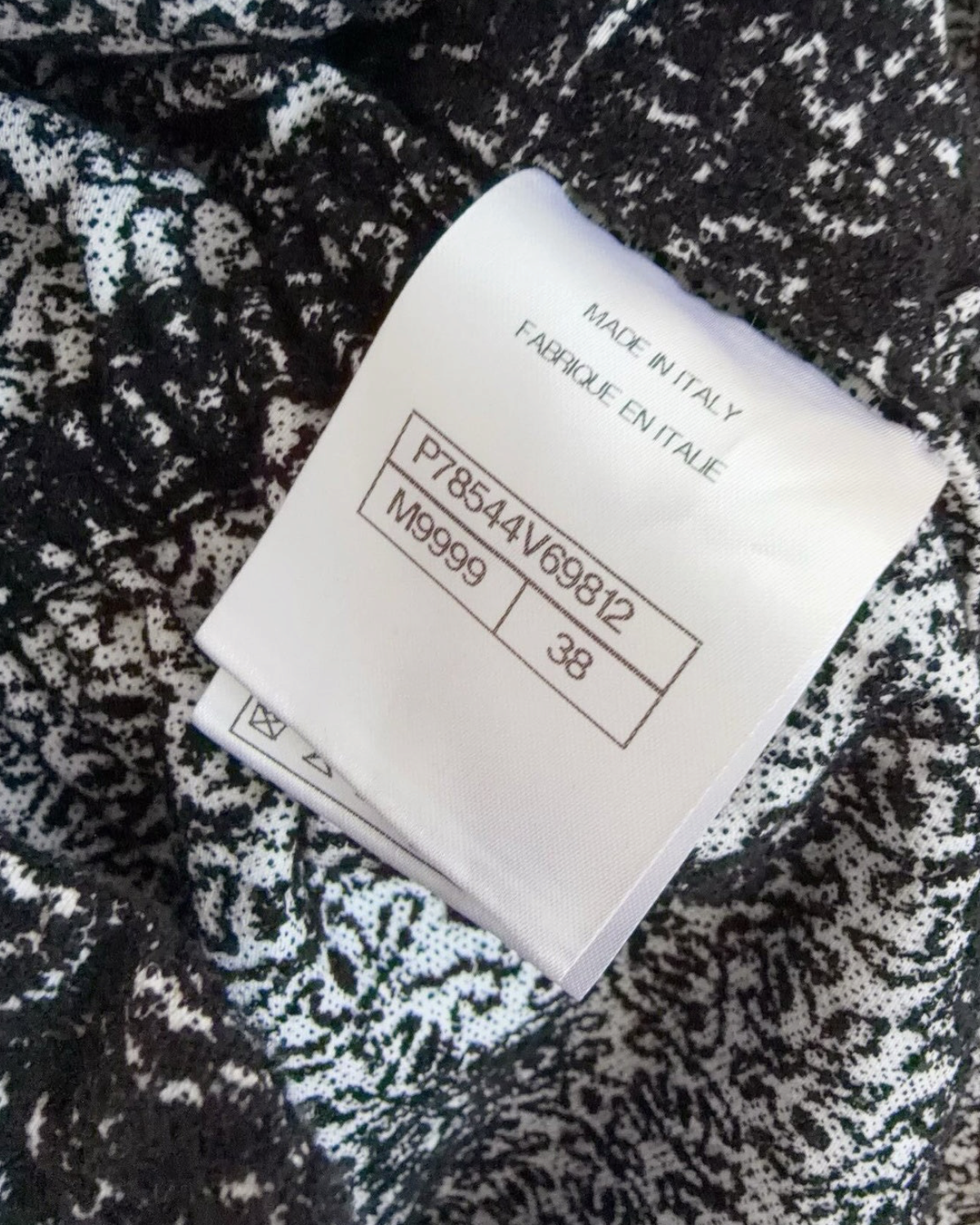 Chanel 25M Coco Beach Speckled Mini Dress Black, Silver FR 38