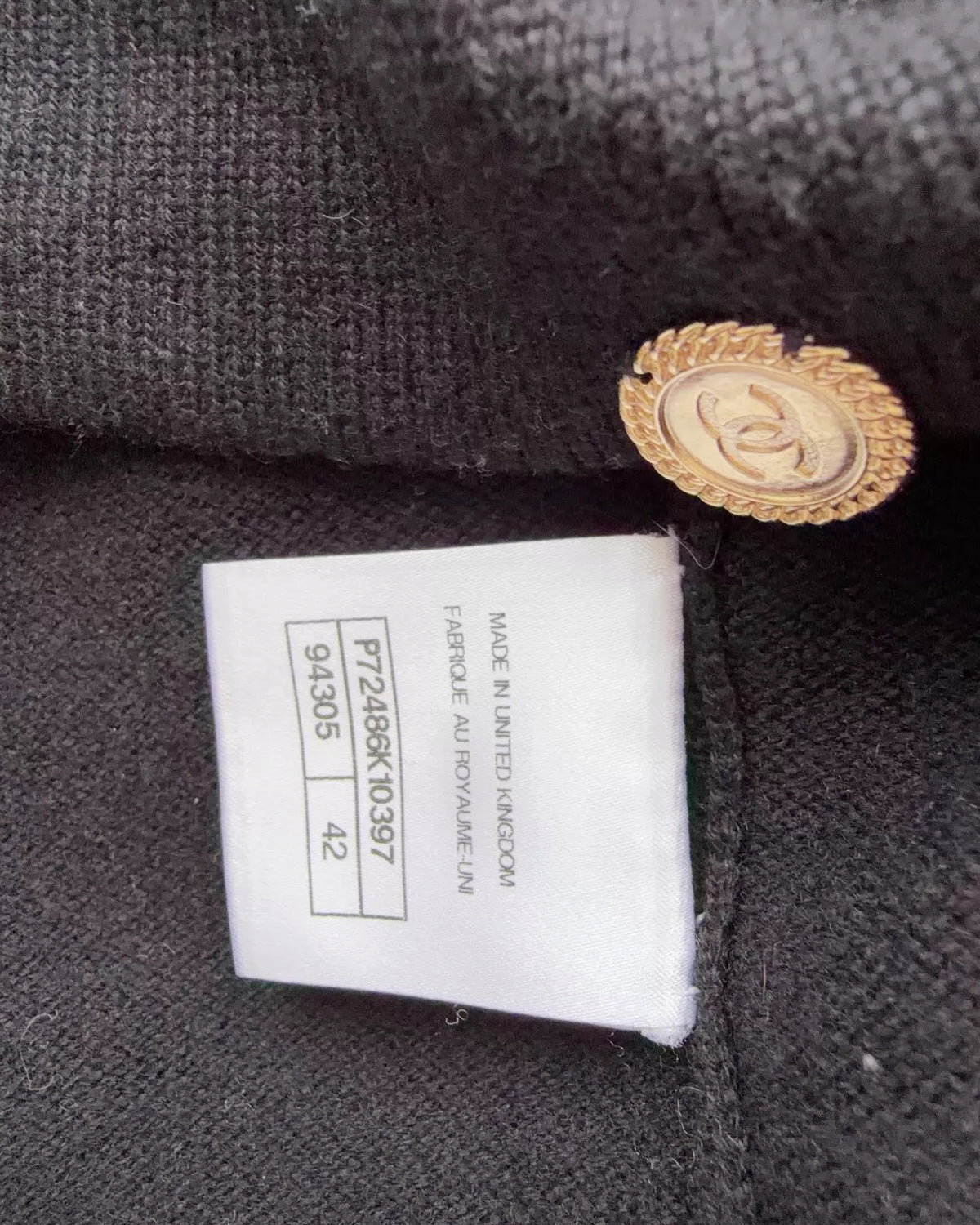 Chanel 22P Cashmere Cardigan