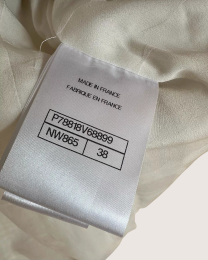 Chanel 25C Braid-Trim Four-Pocket Tweed Jacket