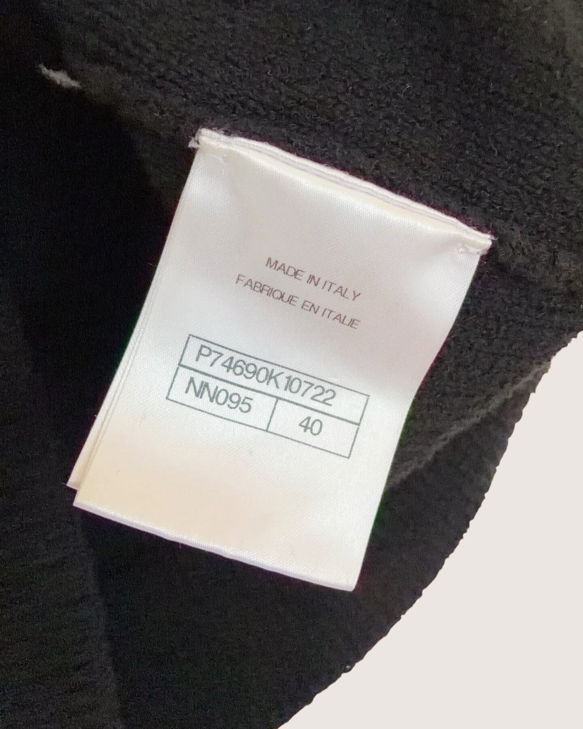 Chanel 23P Strappy Top Black, White FR 40