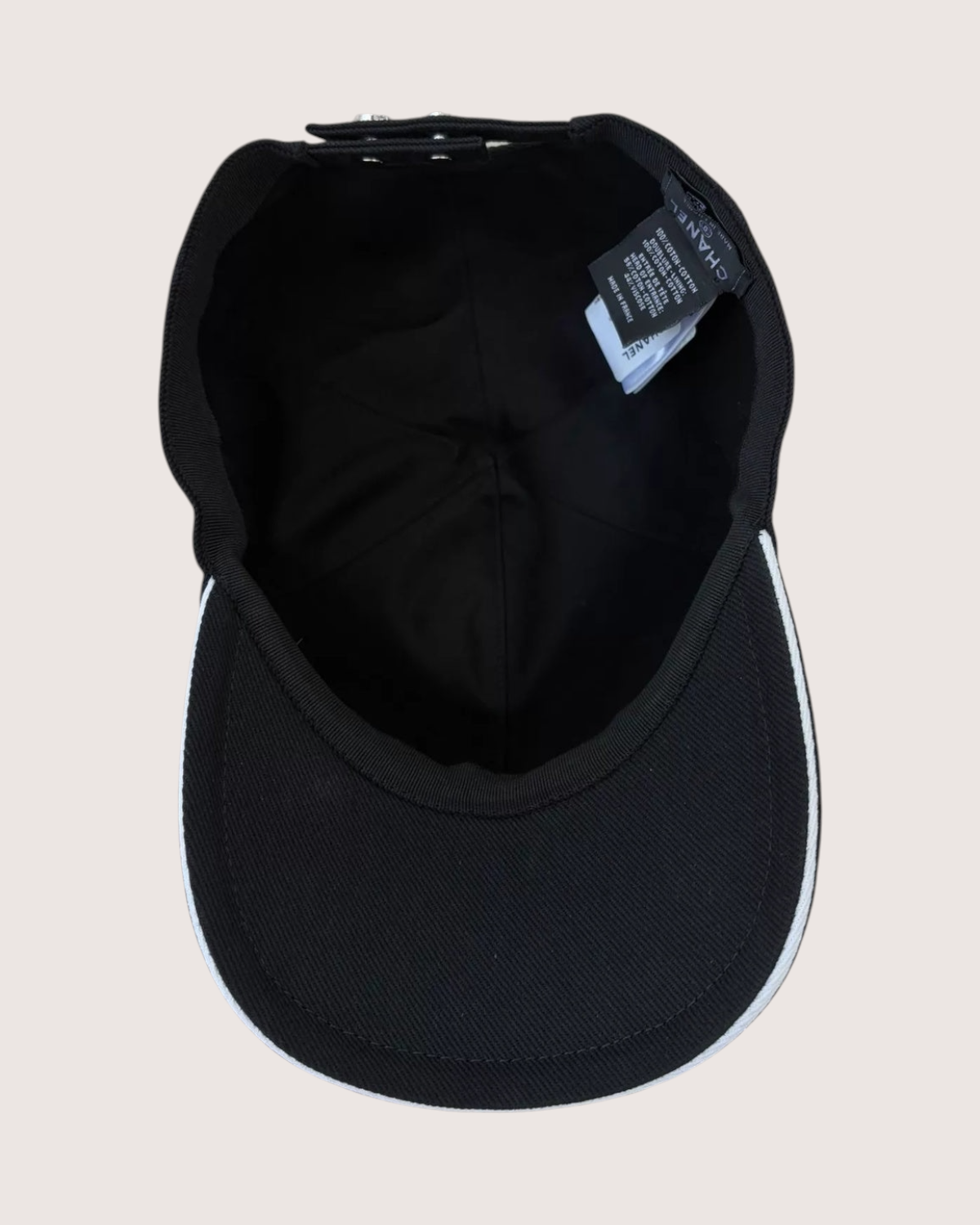 Chanel 25P CC Logo Hat Black One Size