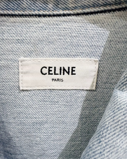 Celine Denim Jacket Blue FR 38