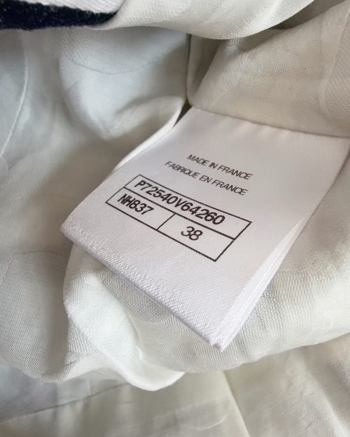 Chanel 22S Striped Mini Dress Navy, Pink, Multicolor FR 38