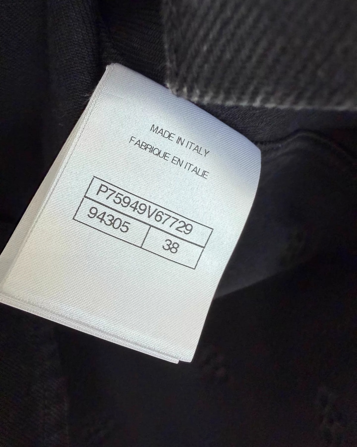 Chanel 23K Camellia Denim Jacket