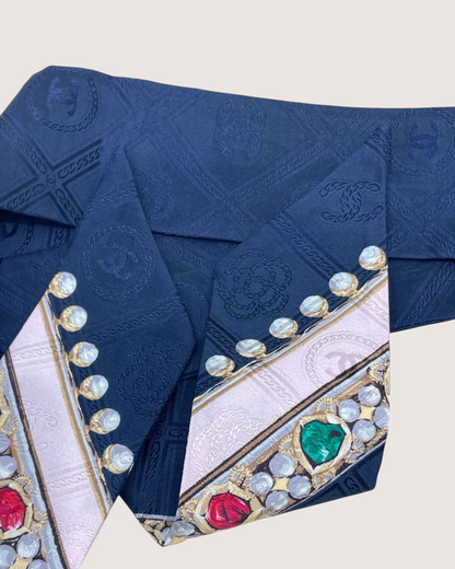 Chanel 26C Jewel Print Scarf