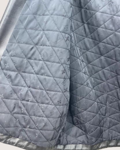 Louis Vuitton Monogram Mink Fur Jacket White, Black FR 34