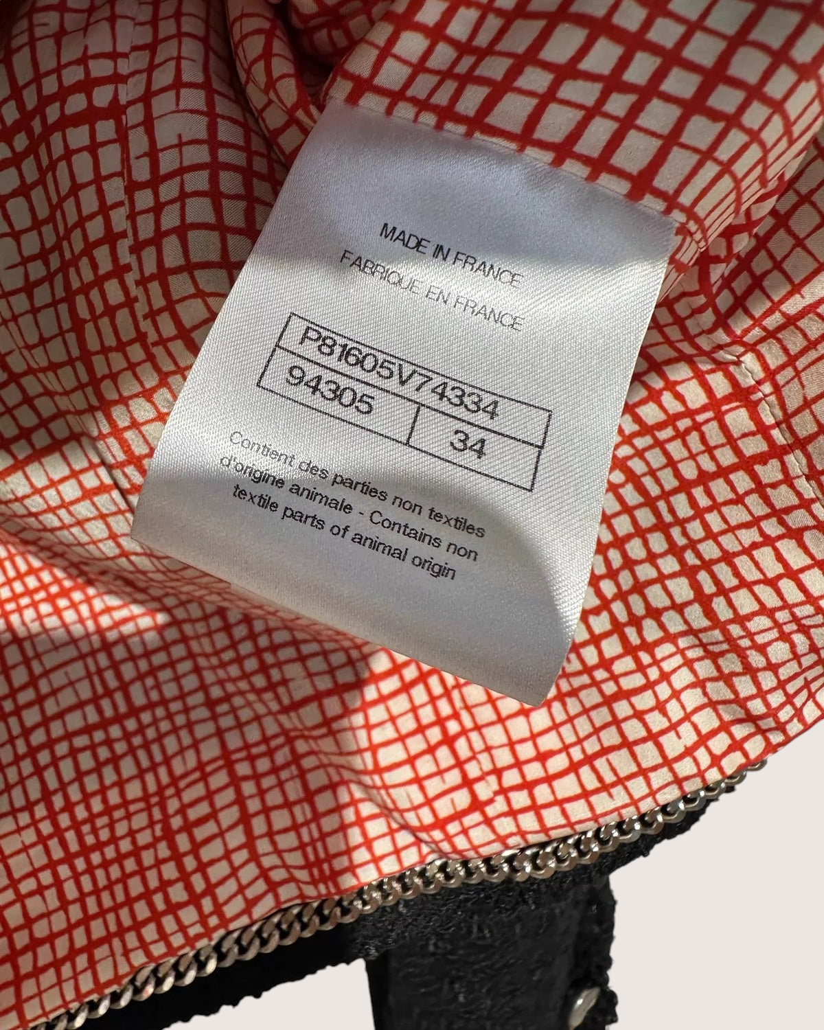 Chanel 26S Tweed Jacket