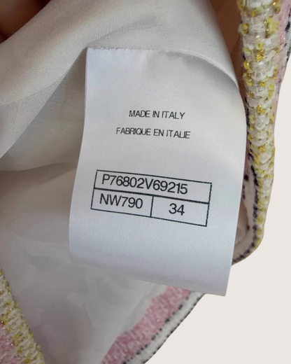 Chanel 24S Tweed Mini Dress
