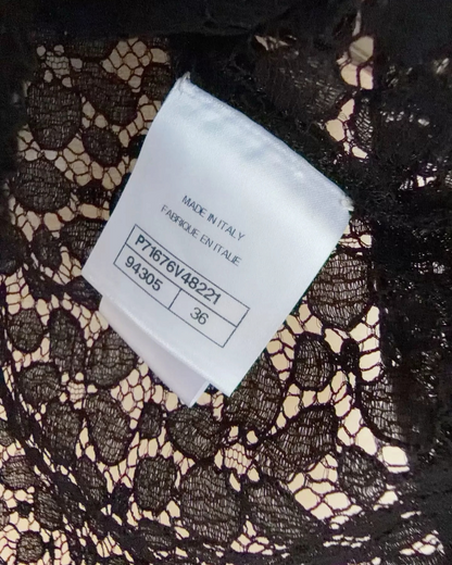 Chanel 21K Camisole Top Black FR 36