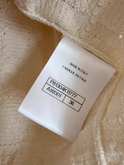 Chanel 26P Sailor Collar V-Neck Sweater