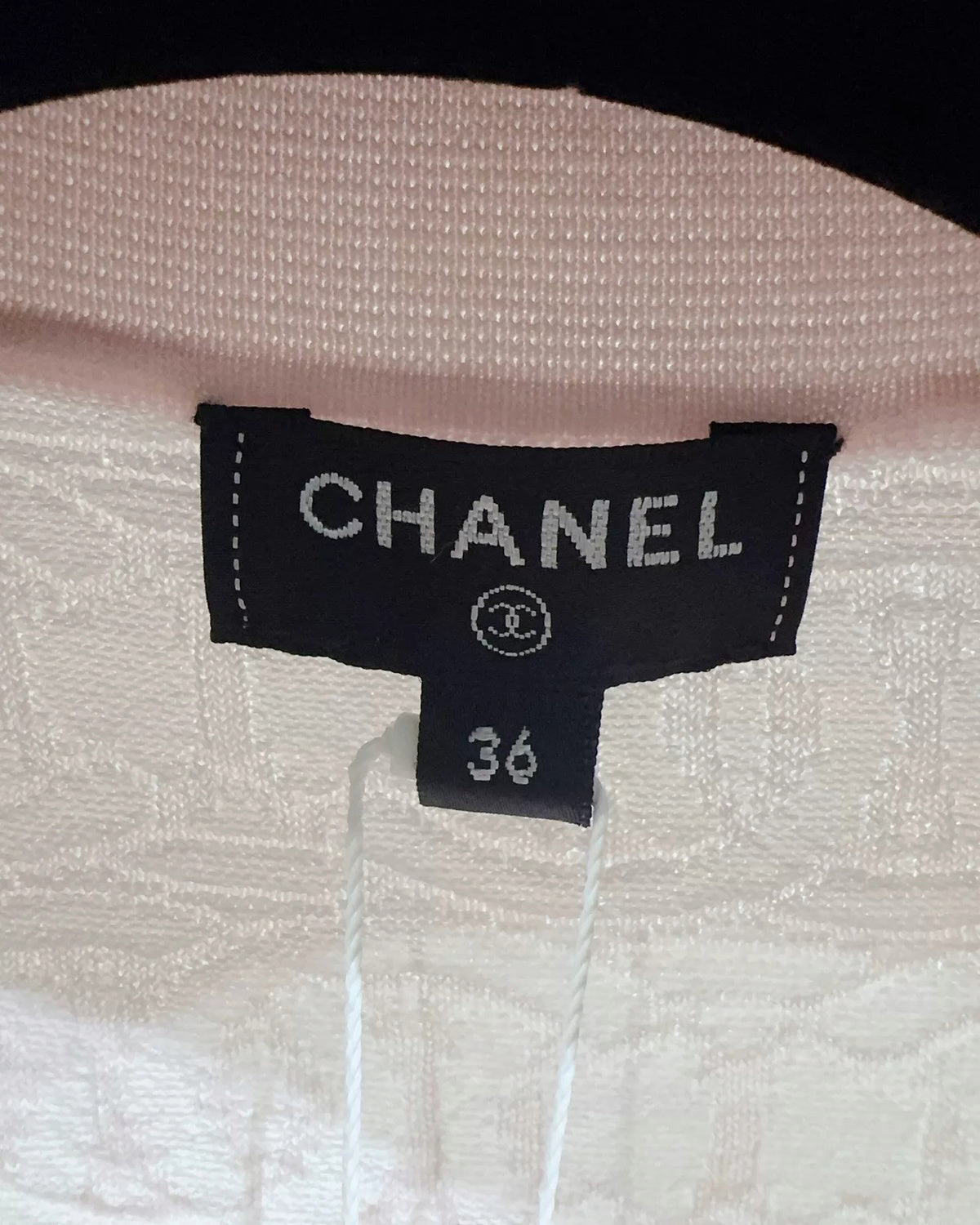 Chanel 19P Jacquard Cardigan Pink FR 36