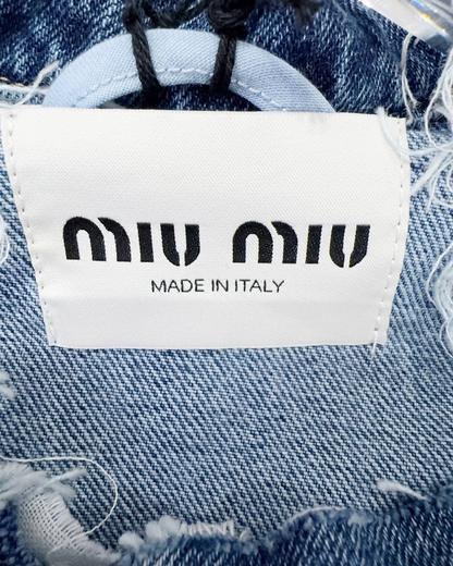 Miu Miu Denim Jacket Blue FR 32