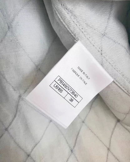 Chanel 26M Coco Beach Short-Sleeve Denim Jacket