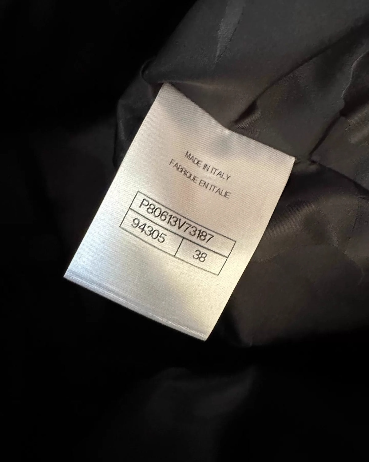 Chanel 25K Bow Puffer Coat