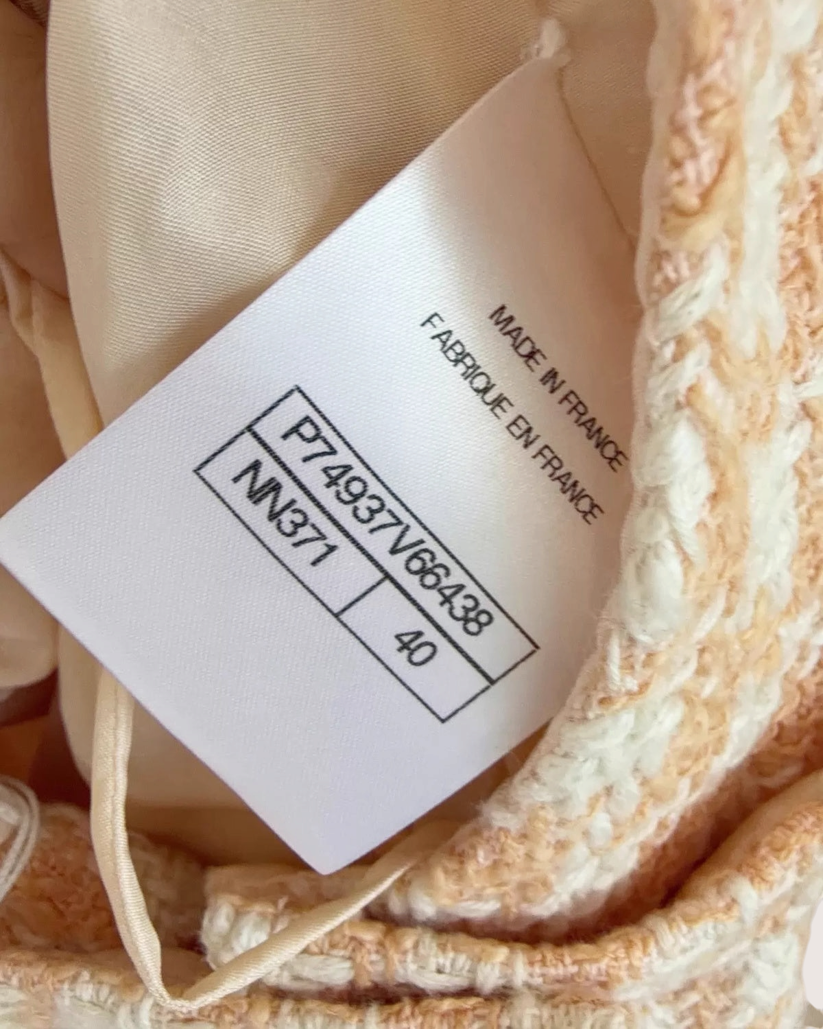 Chanel 23S Plaid Tweed Jumpsuit