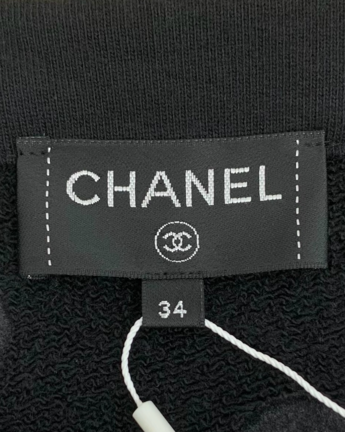 Chanel 21K Jewel-Embellished CC Cardigan Black, Multicolor FR 34