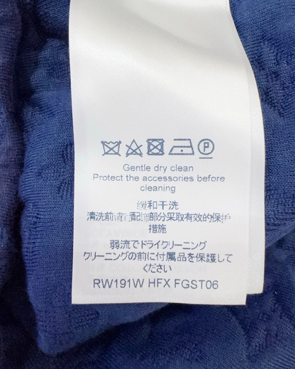 Louis Vuitton Colorblock Monogram Zip-Up Hoodie Blue, Black, White FR 40