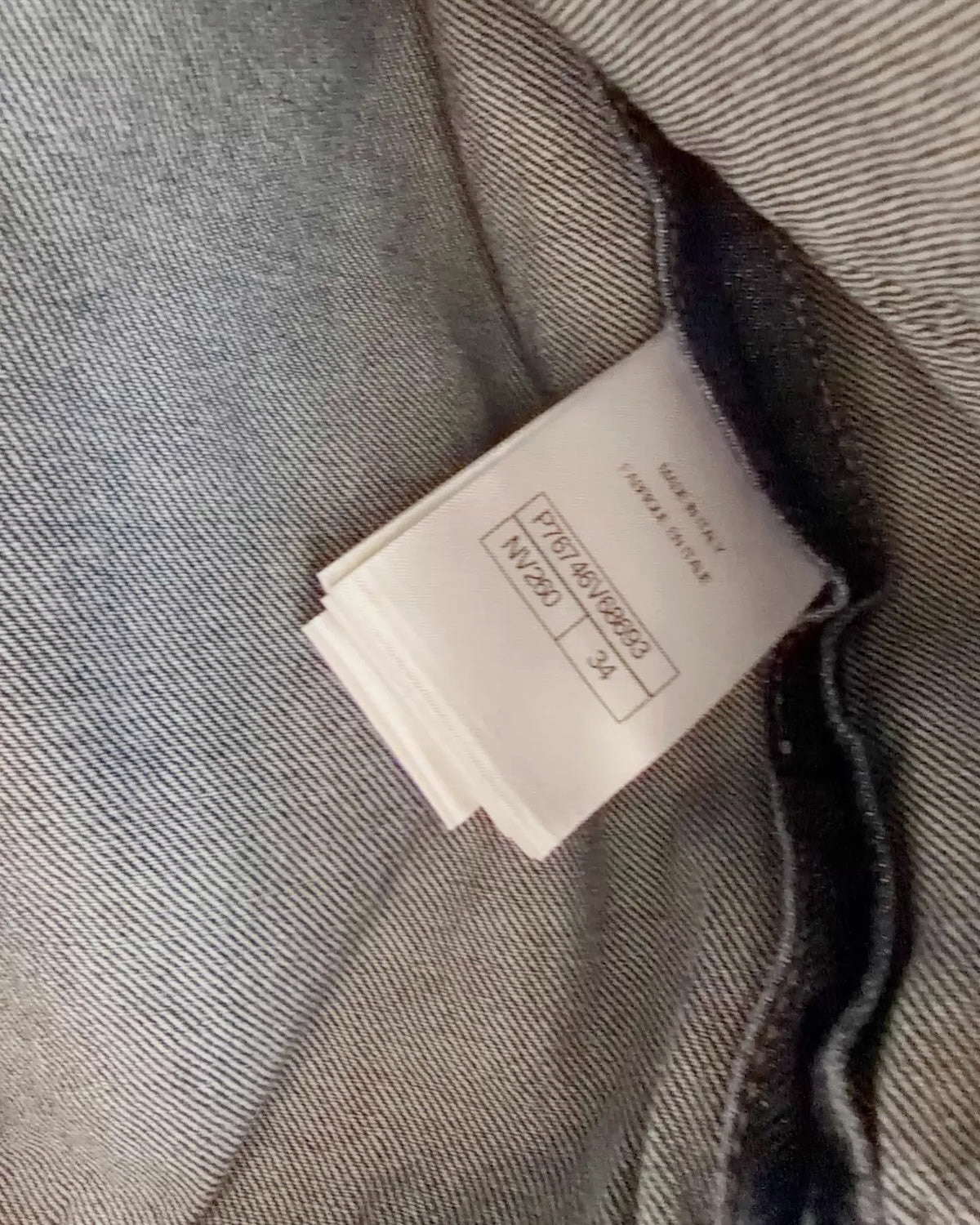 Chanel 24P Heart Pockets Denim Jacket