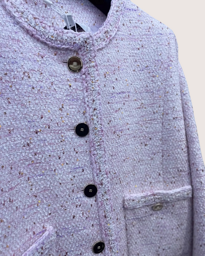Chanel 26P Sequin Tweed Jacket