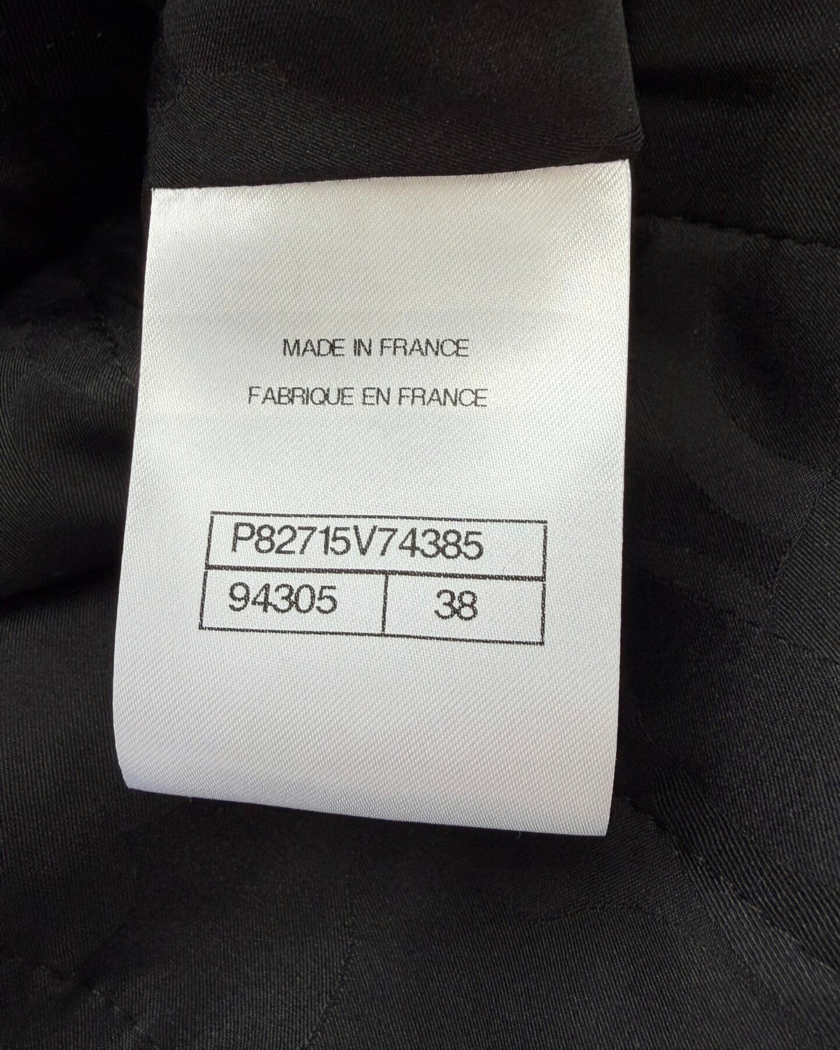 Chanel 26A Tweed Fringe-Trim Jacket Black, Green, Multicolor FR 38