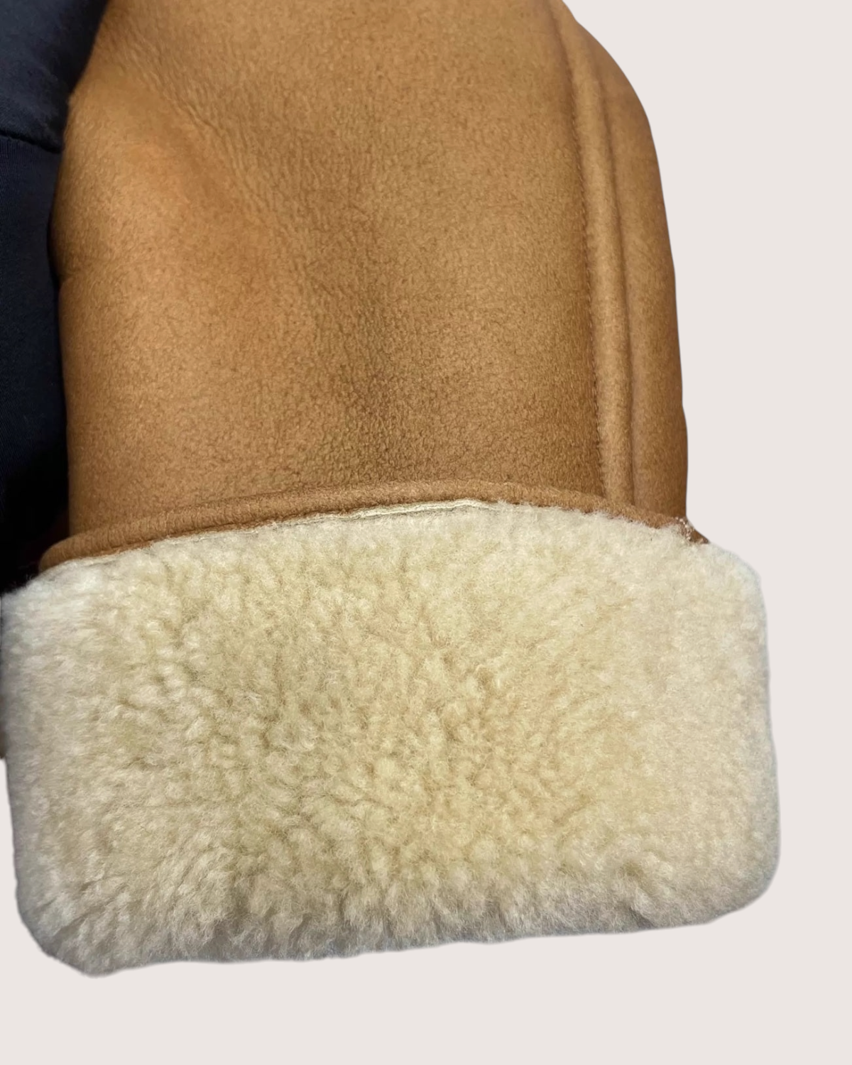 Chanel 24K Four-Pocket Shearling Fur Jacket Brown FR 38