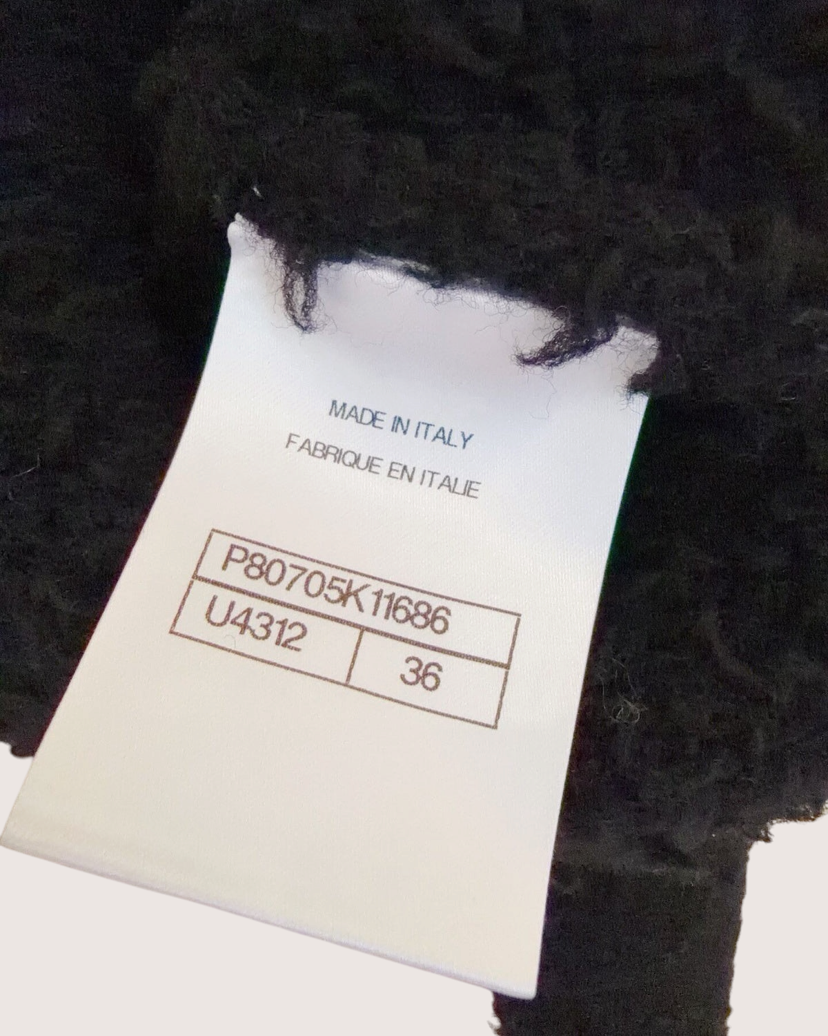 Chanel 25K Wool Contrast-Trim Four-Pocket Cardigan Black, Beige/Ecru FR 36