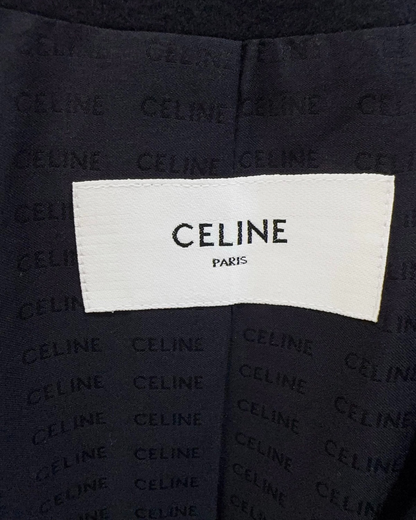 Celine Cashmere Jacket Black FR 36