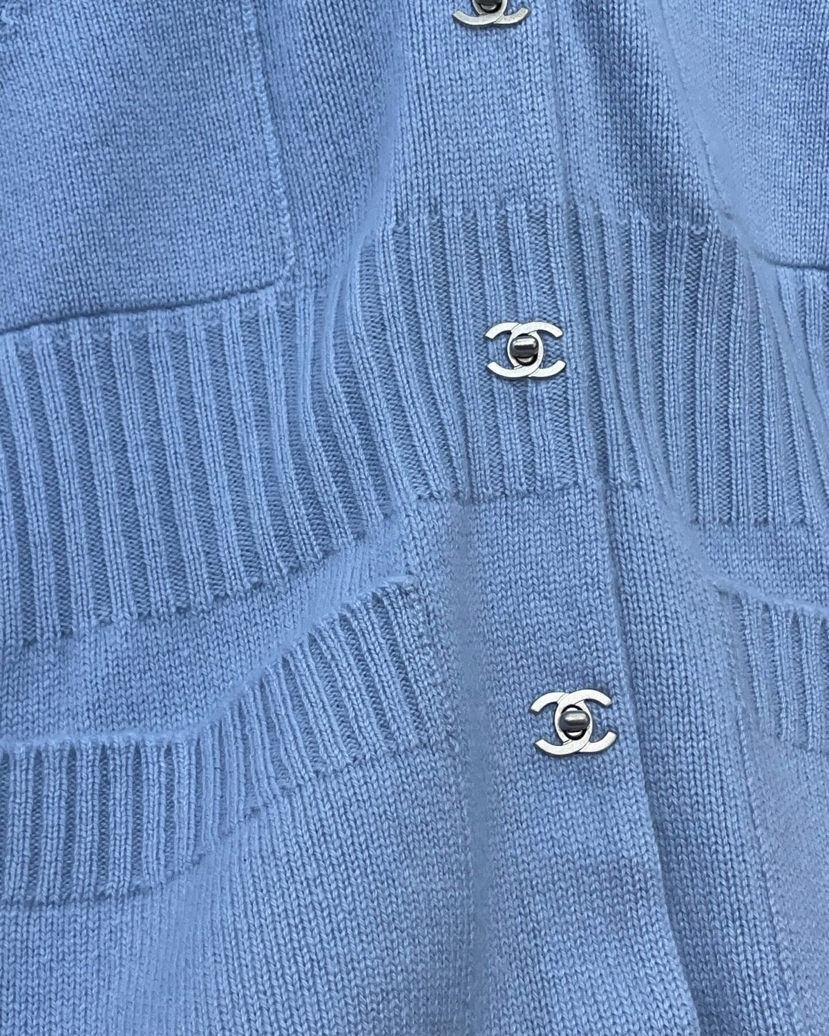 Chanel 15K Mini Dress Blue FR 34