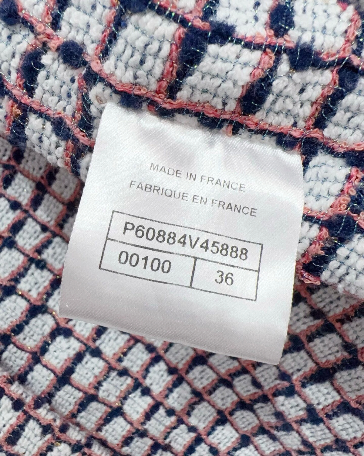 Chanel 19P Quilted Four-Pocket Jacket White, Multicolor FR 36