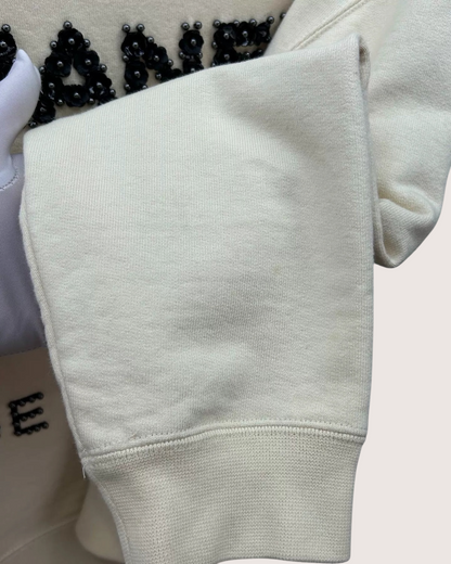 Chanel 20A 21A Rue Cambon Sweatshirt Beige/Ecru FR 38
