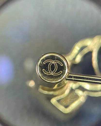 Chanel CC Brooch Gold ["One Size"]