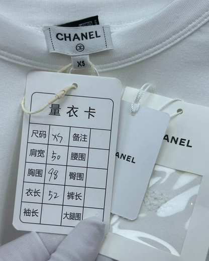 Chanel 26P CC T-Shirt White FR 34