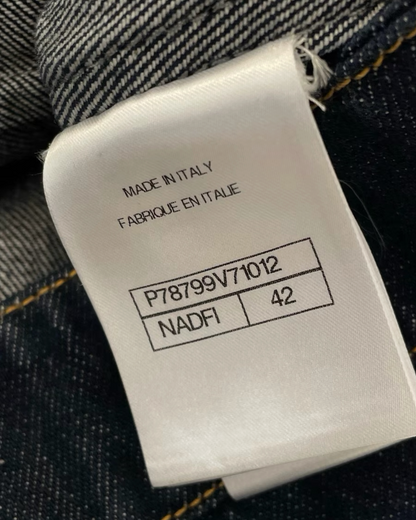 Chanel 25V Denim Jacket Navy FR 42