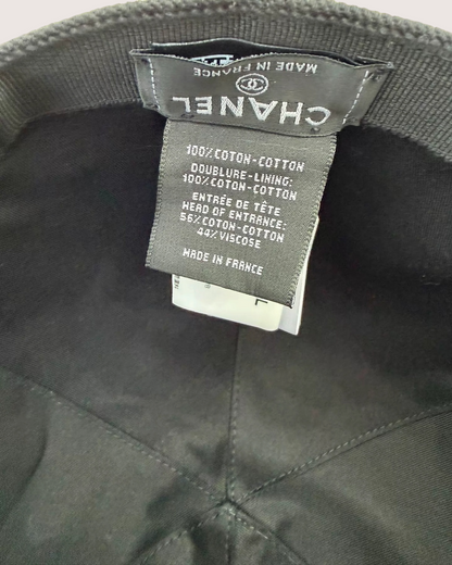 Chanel 25P CC Logo Hat Black One Size
