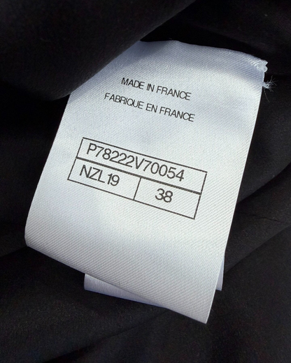 Chanel 24K Metallic CC Jacket Gold, Black FR 38
