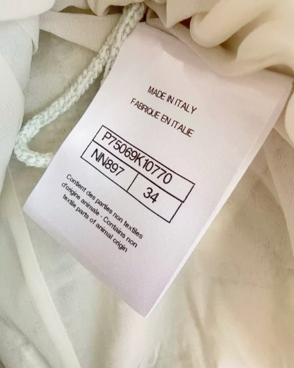 Chanel 23S Quilted Diamond Strappy Mini Dress - Green, view 6