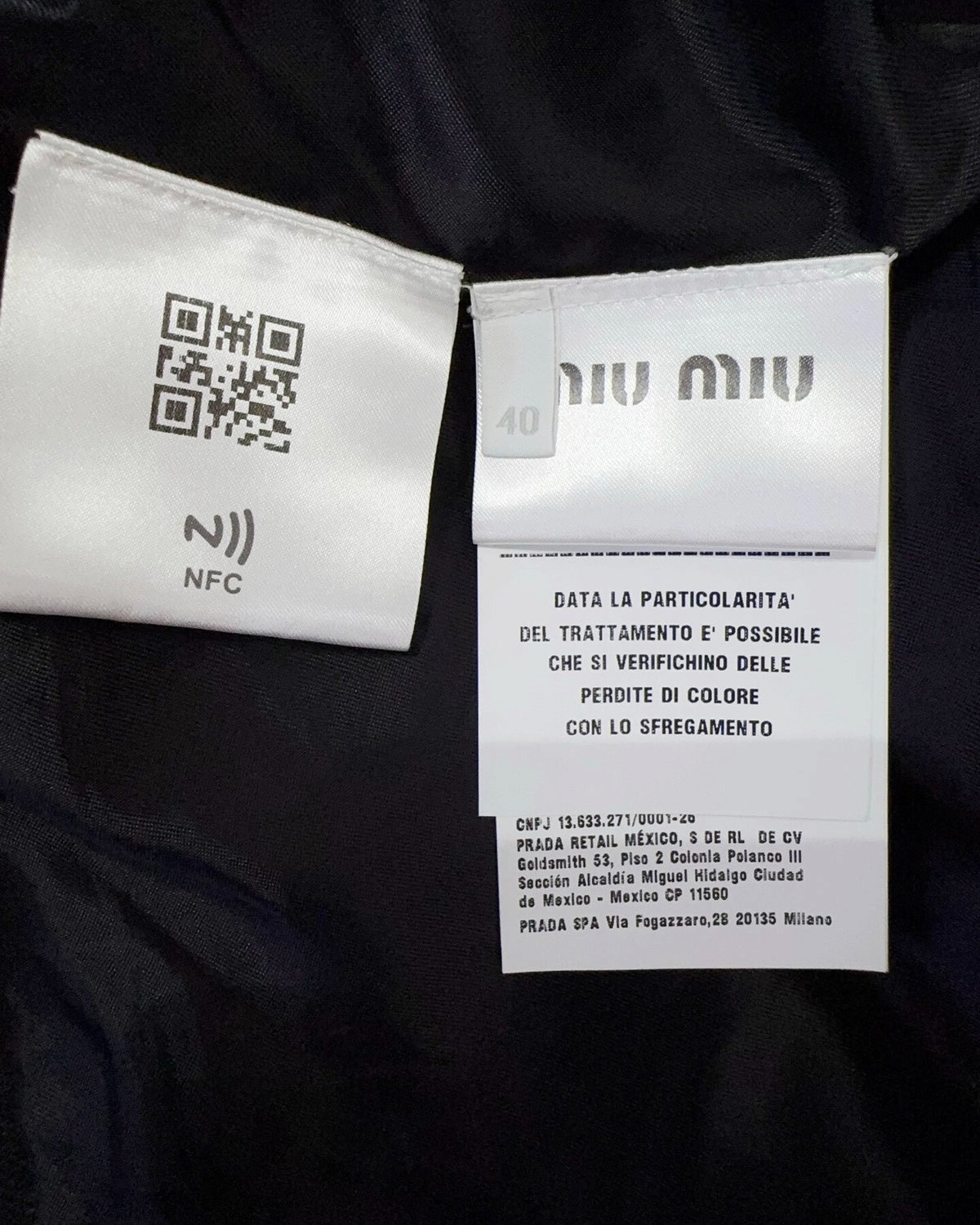 Miu Miu Belted Denim Mini Skirt Grey, Black FR 40