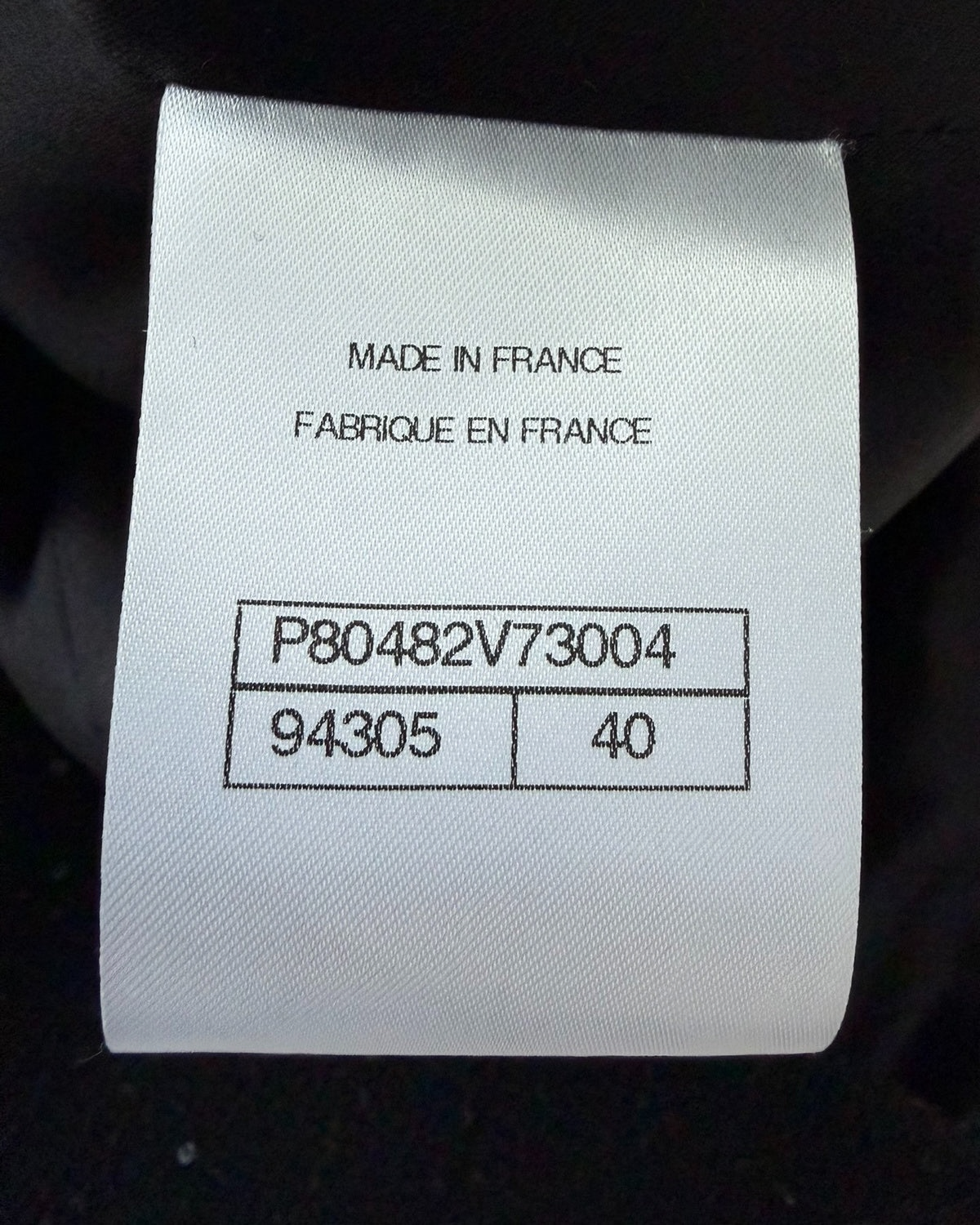 Chanel 25K Sequin Tweed Cropped Jacket Black FR 40