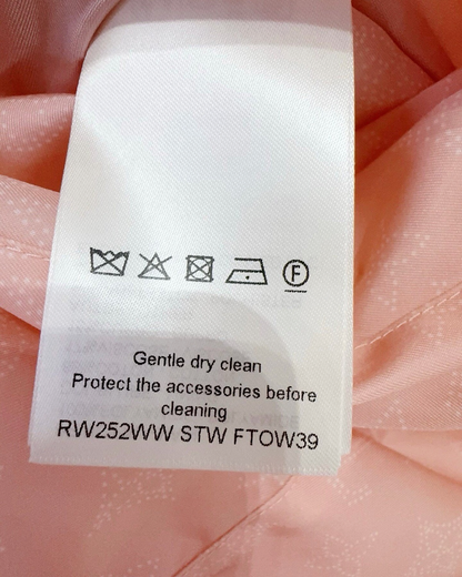 Louis Vuitton Monogram Zip-Up Jacket Pink FR 34